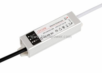 CHINA EN/IEC 61347 Certificado 10W IP67 controlador LED impermeable Transformador 12V Iluminación AC DC Adaptador de alimentación 24V proveedor
