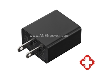 CHINA UL/IEC 60601 Adaptador de corriente alterna 5V 2A certificado por la FCC. 12V cargador USB médico con enchufe de EE.UU. para dispositivos sanitarios. proveedor