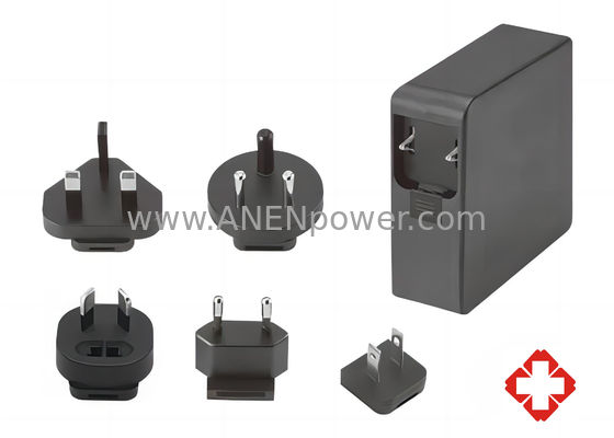 CHINA Fuente de alimentación médica GaN 45W USB-C Pd Certificada IEC/En 60601 Salida multivoltaje 5-20V proveedor