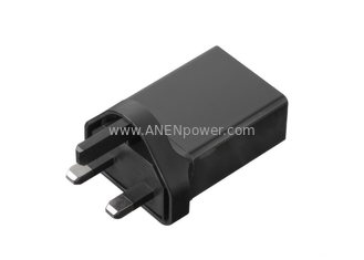 CHINA UK Plug 5V 2A/1A cargador USB de 10W Max, certificado por UKCA, conforme con EN/IEC 61558 y 62368 Ideal para aplicaciones de electrónica doméstica, dispositivos de belleza e IoT proveedor