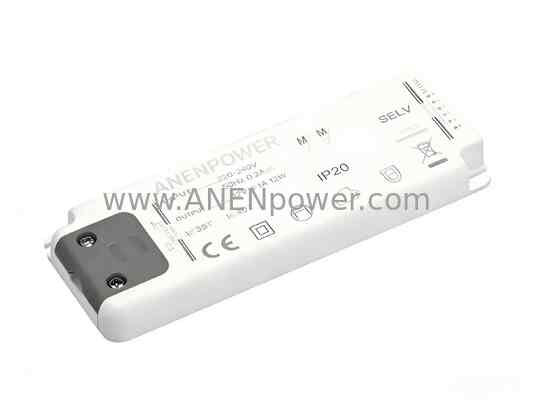 CHINA Fuente de alimentación LED ultra delgada de 6W 12/24V con protección IP20 proveedor