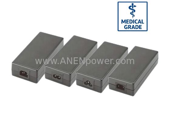 CHINA Adaptador de CA de escritorio médico de 120W 24V 5A 12V 10A Fuente de alimentación para equipos quirúrgicos proveedor