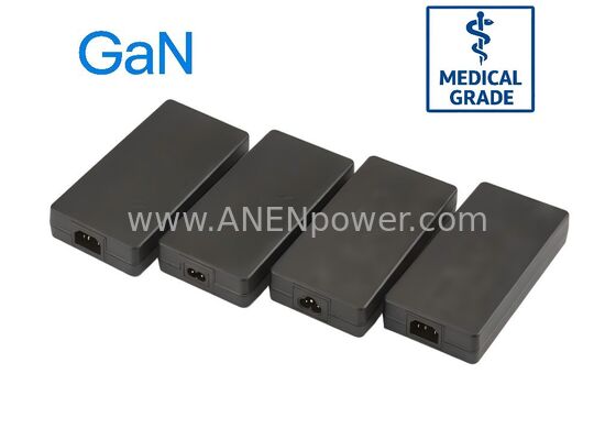 CHINA 230W GaN Adaptador de escritorio médico AC/DC, 24V 9.6A Salida IEC 60601-1 2xMOPP para el sistema de imágenes médicas proveedor