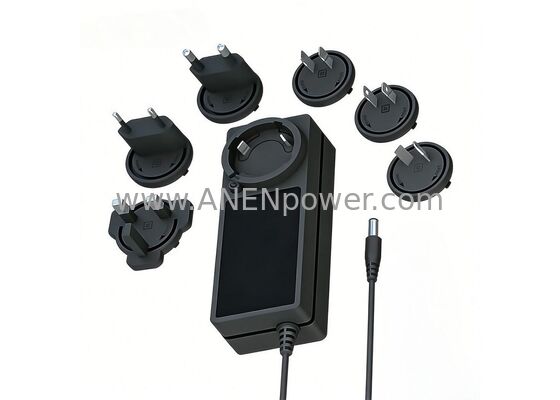 CHINA Adaptador intercambiable de 72W AC/DC, 12V 6A, 24V 3A, 48V 1.5A para instrumentos industriales, puertas de enlace de IoT proveedor