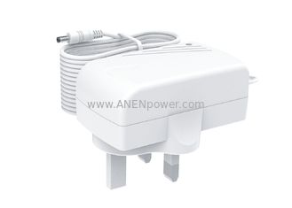 CHINA 24W UK Plug UKCA Certificado 12V 24V AC DC Adaptador de alimentación de conmutación de 36V con EN/IEC 62368 proveedor