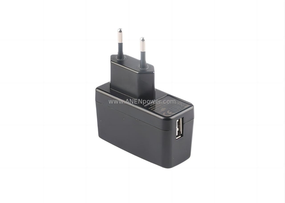 Adaptador de alimentación de corriente alterna / continua de 12 W máximo con certificación CE GS 5V 2A, 5V 2.4A, 9V 1.33A, 12V 1A, 24V 500mA proveedor