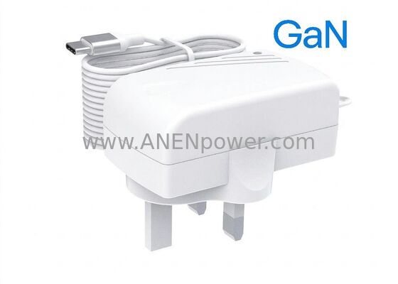 Adaptador de corriente USB-C PD GaN de 27W para Raspberry Pi 5 con enchufe UK 5.1V 5A, adaptador de alta corriente estable para placas de desarrollo proveedor