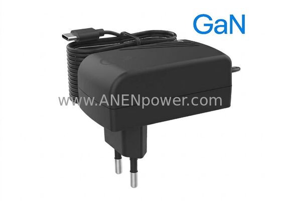 Adaptador de corriente USB-C PD GaN de 27W para Raspberry Pi 5 5.1V 5A, adaptador de corriente estable de alta corriente con enchufe UE para placa de desarrollo SBC proveedor