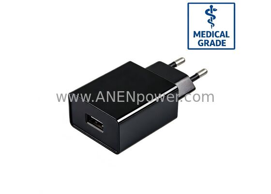 Adaptador de corriente alterna de 10W para uso médico 5V 2A Fuente de alimentación IEC 60601-1 2xMOPP para electrónica sanitaria proveedor