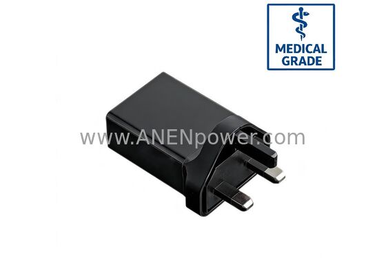 Adaptador de corriente alterna de 10W para uso médico 5V 2A Fuente de alimentación IEC 60601-1 2xMOPP para electrónica sanitaria proveedor