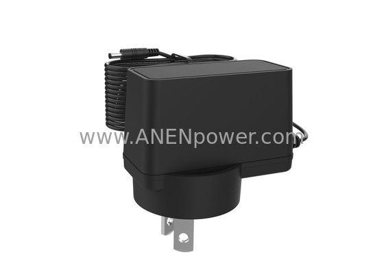 24W fuente de alimentación vertical del adaptador DC 24Volt 1000mA de la CA del enchufe 12Volt 2A del caso que cambia AUS proveedor