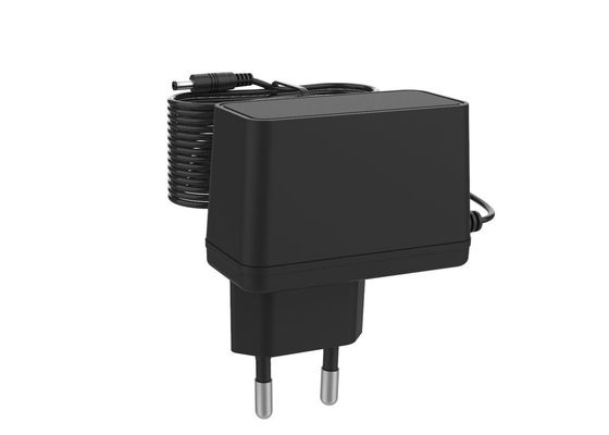 el enchufe vertical kc de 24W Corea certificó la fuente de alimentación del adaptador DC 9V 5V de la CA de 12V que cambiaba 24V con EN/IEC 62368 proveedor