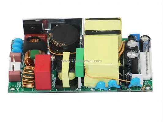 EN/IEC 60601 Suministro de energía médica certificado de 200W 24V 8.5A Convertidor de CA y CC PCBA personalizado para dispositivos sanitarios